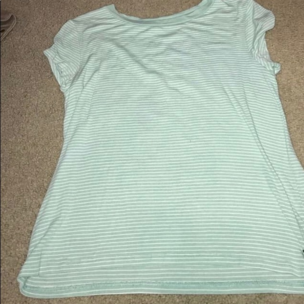 Blue and White striped T-Shirt